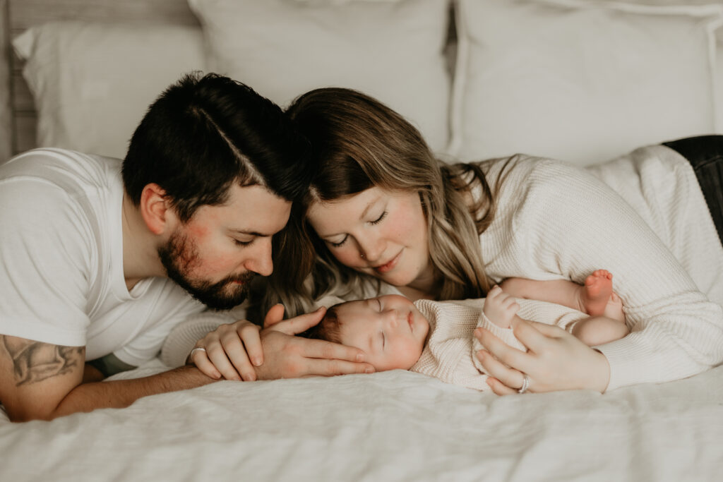 cozy, in-home newborn session. 